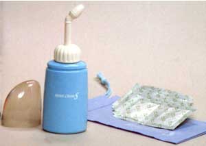 鼻洗浄 ハナクリーン S【専用洗浄剤サーレS(10包付き)】