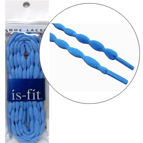is-fit シューレース ノッティー 120cm NT-4サックス