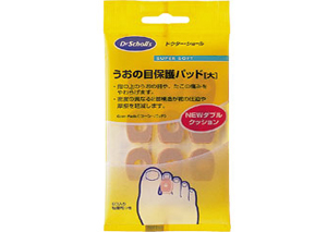 うおの目保護パッド大(粘着剤付)351201
